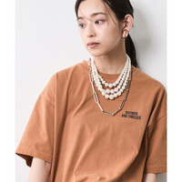 綿100%ピグメント染ロゴプリントTシャツ　大きいサイズ　シックスタイル