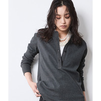 サーマルヘンリーネックプルオーバー 大きいサイズ　シックスタイル