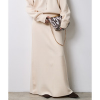 ニットナローマキシスカート 大きいサイズ　シックスタイル