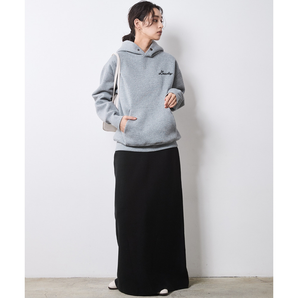 ニットナローマキシスカート 大きいサイズ シックスタイル26