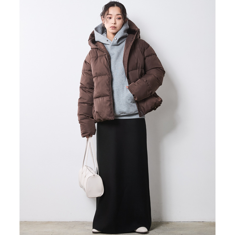 ニットナローマキシスカート 大きいサイズ シックスタイル28