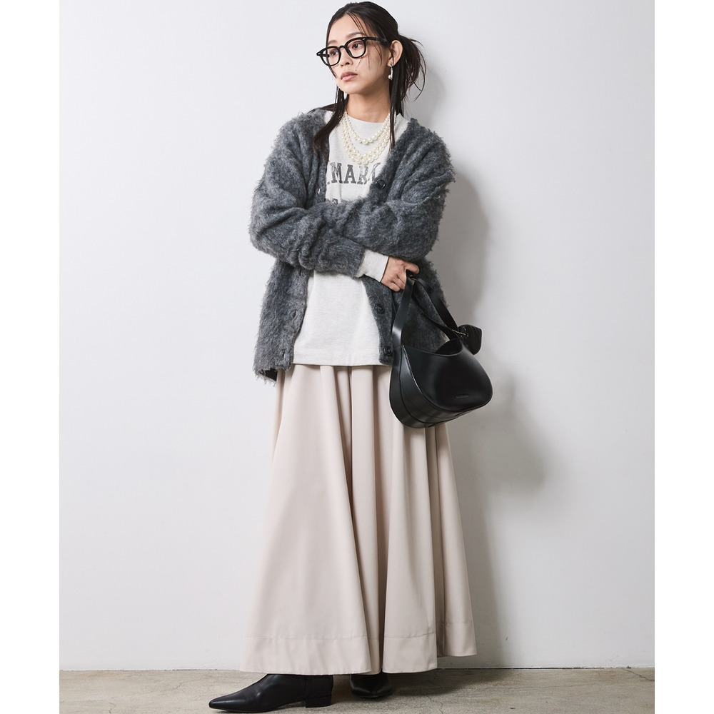 フレアマキシスカート 大きいサイズ シックスタイル21