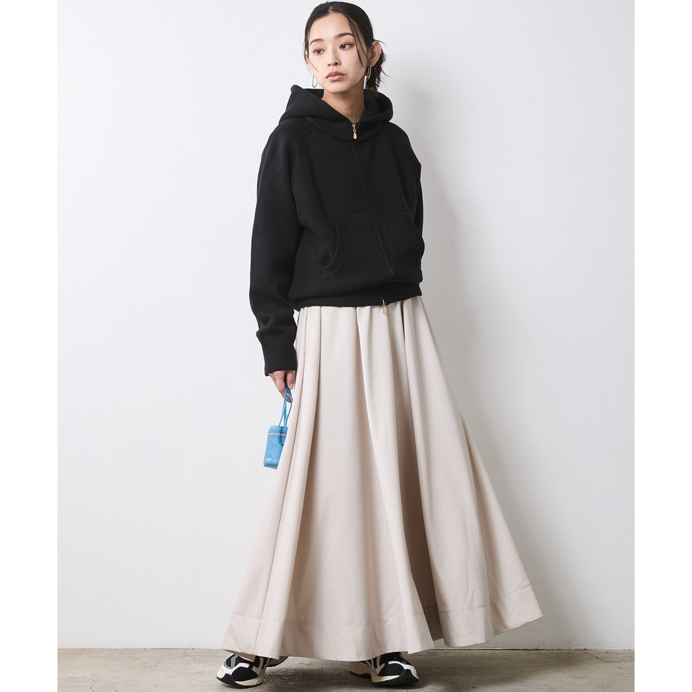 フレアマキシスカート 大きいサイズ シックスタイル23