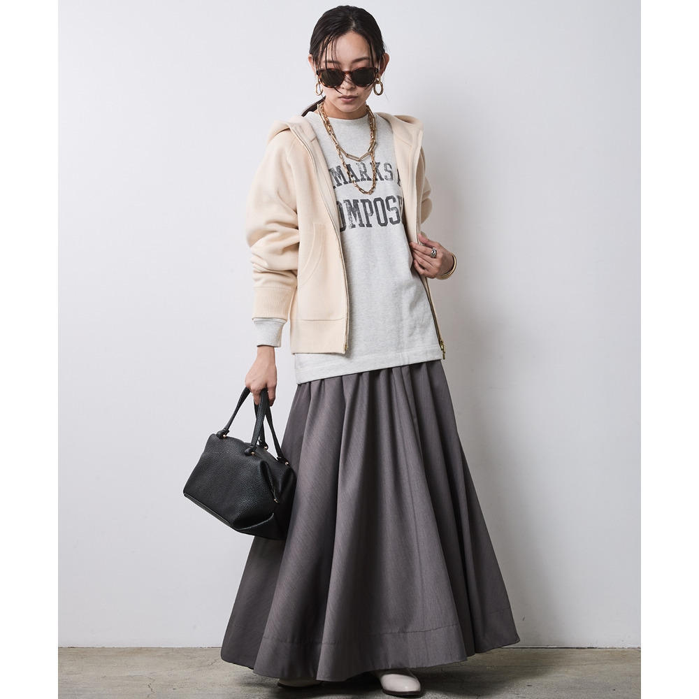 フレアマキシスカート 大きいサイズ シックスタイル6