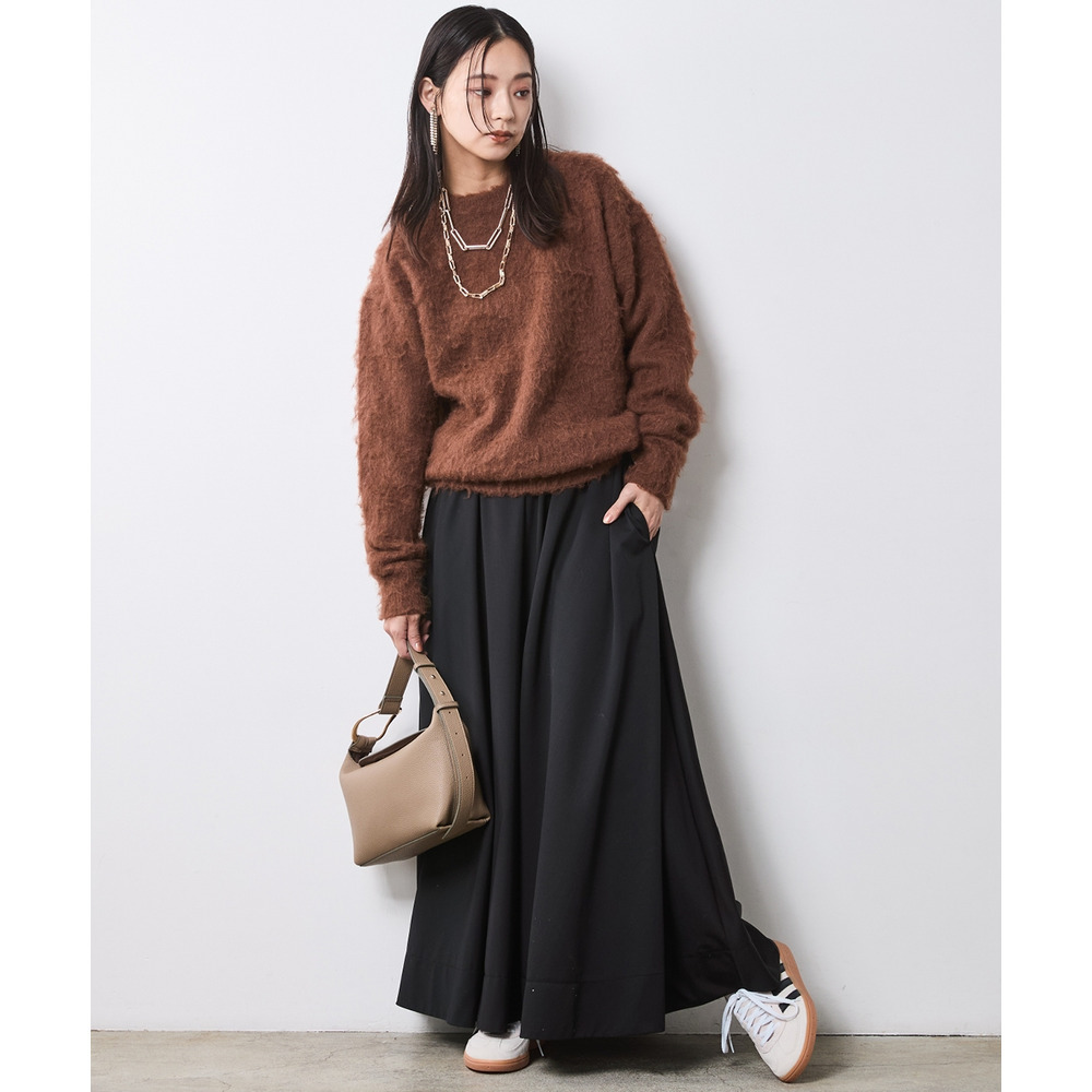 フレアマキシスカート 大きいサイズ シックスタイル8