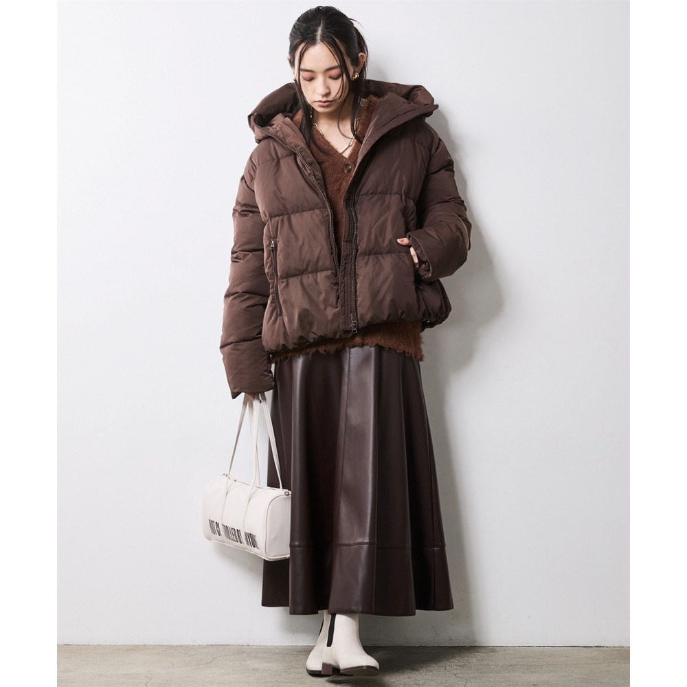 へアリーニットカーディガン 大きいサイズ シックスタイル26