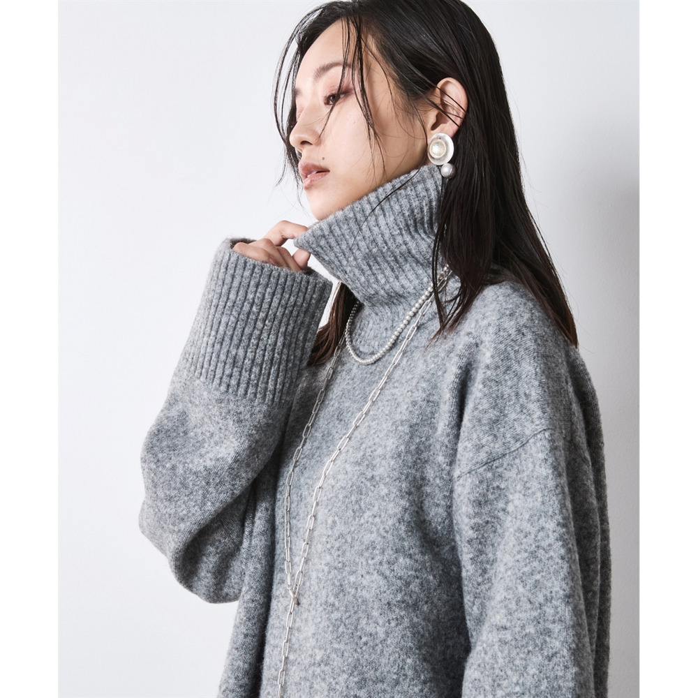 ハイネックニット 大きいサイズ シックスタイル27