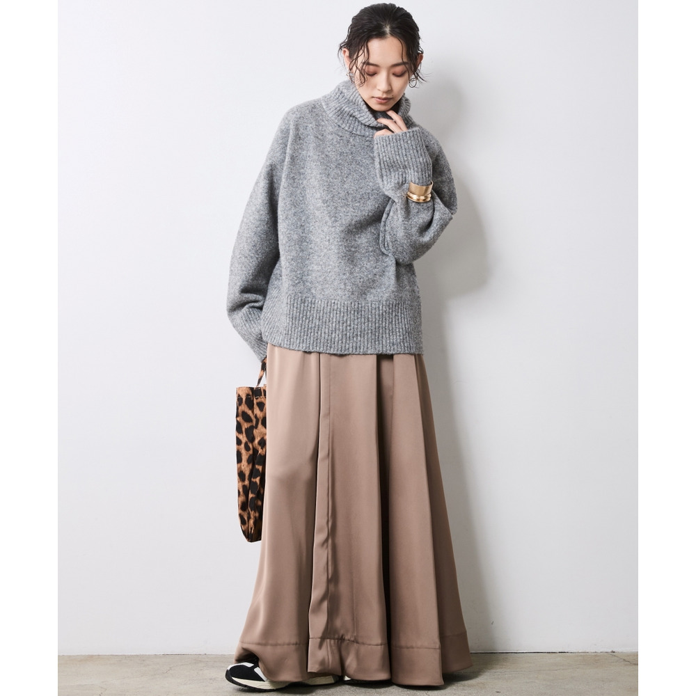 ハイネックニット 大きいサイズ シックスタイル28