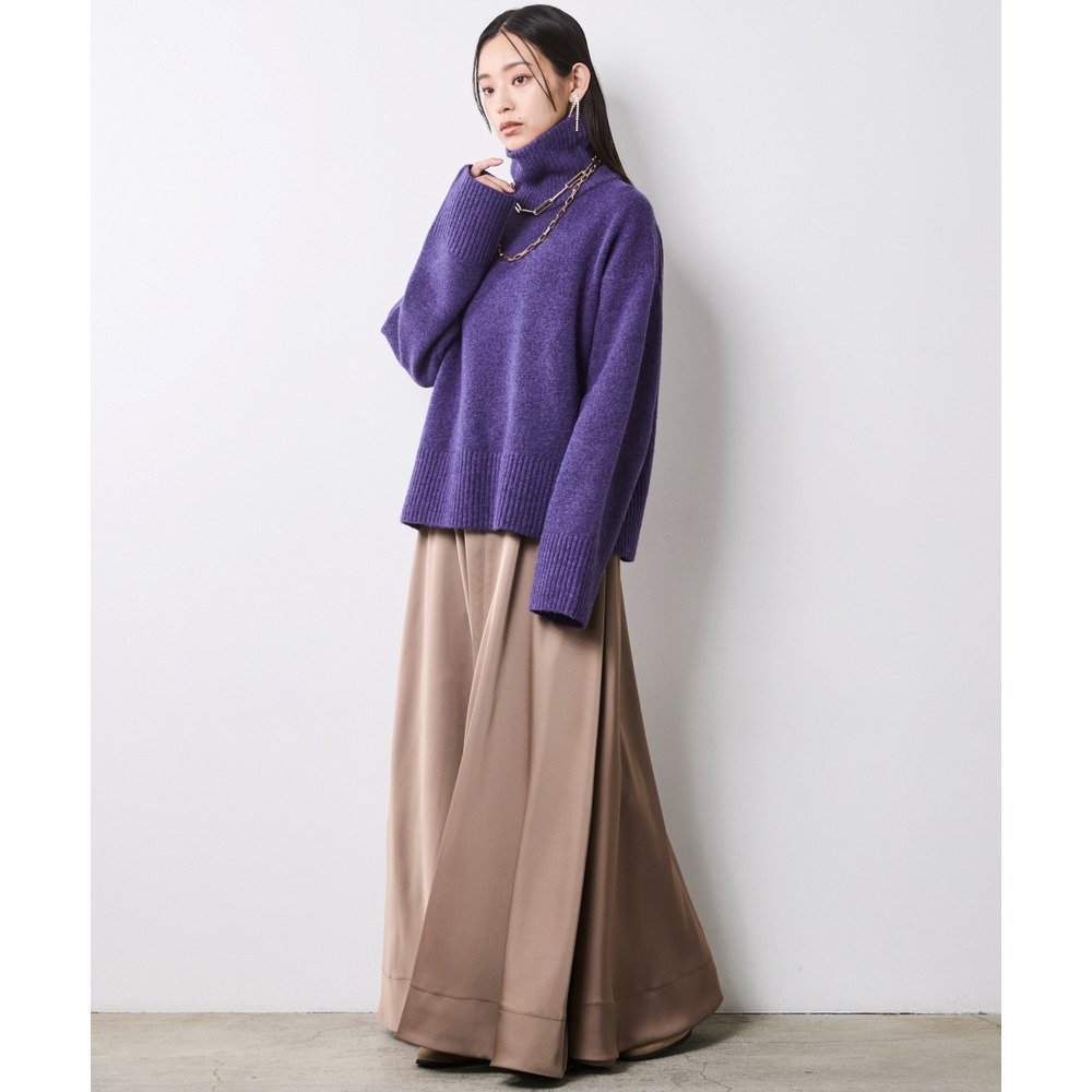 ハイネックニット 大きいサイズ シックスタイル3