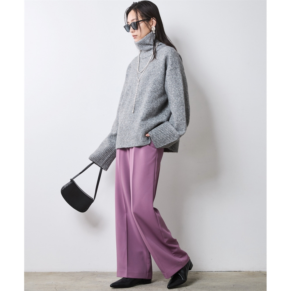 ハイネックニット 大きいサイズ シックスタイル5