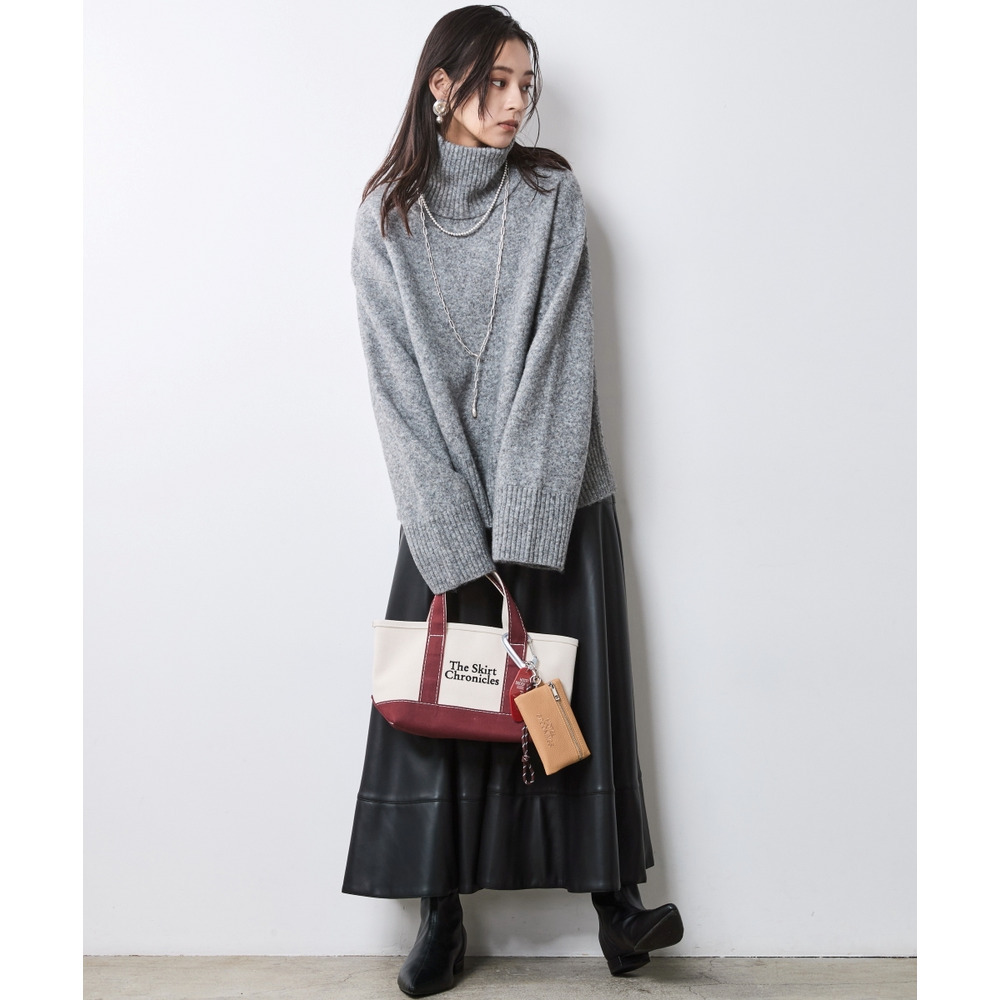 ハイネックニット 大きいサイズ シックスタイル7