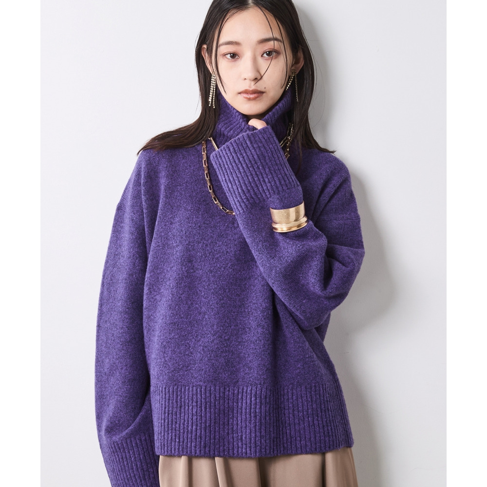 ハイネックニット 大きいサイズ シックスタイル1