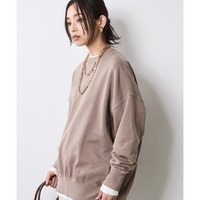 綿100％ピグメント染裏起毛スウェット 大きいサイズ　シックスタイル