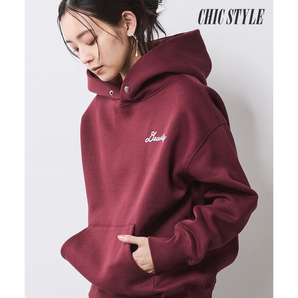 裏起毛フーディスウェット 大きいサイズ シックスタイル2