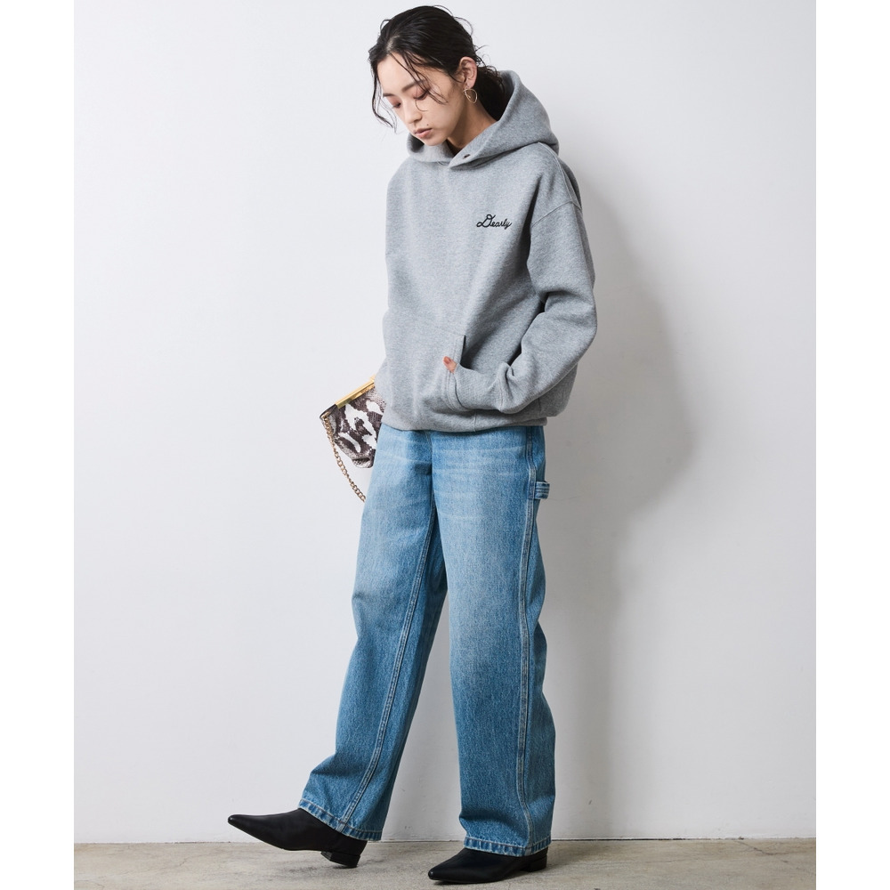 裏起毛フーディスウェット 大きいサイズ シックスタイル9