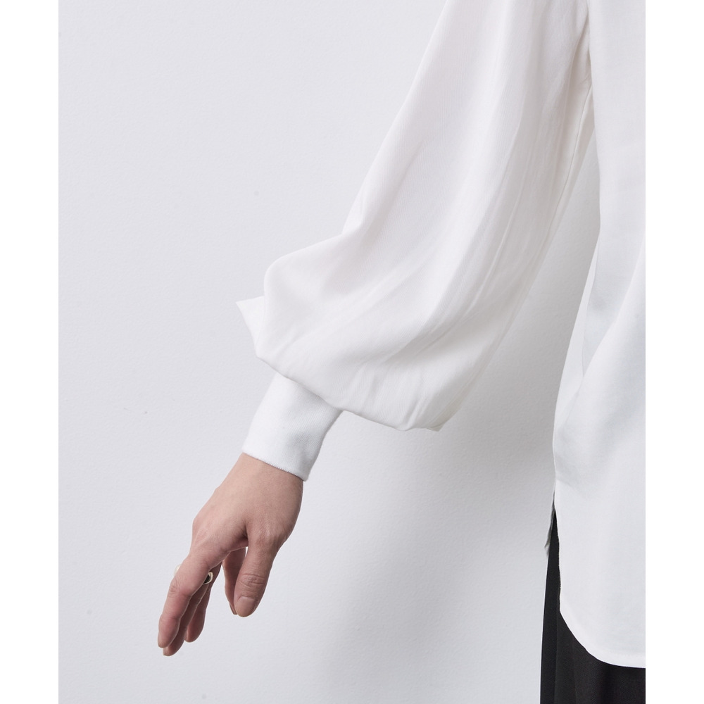 タイ付ブラウス 大きいサイズ シックスタイル12