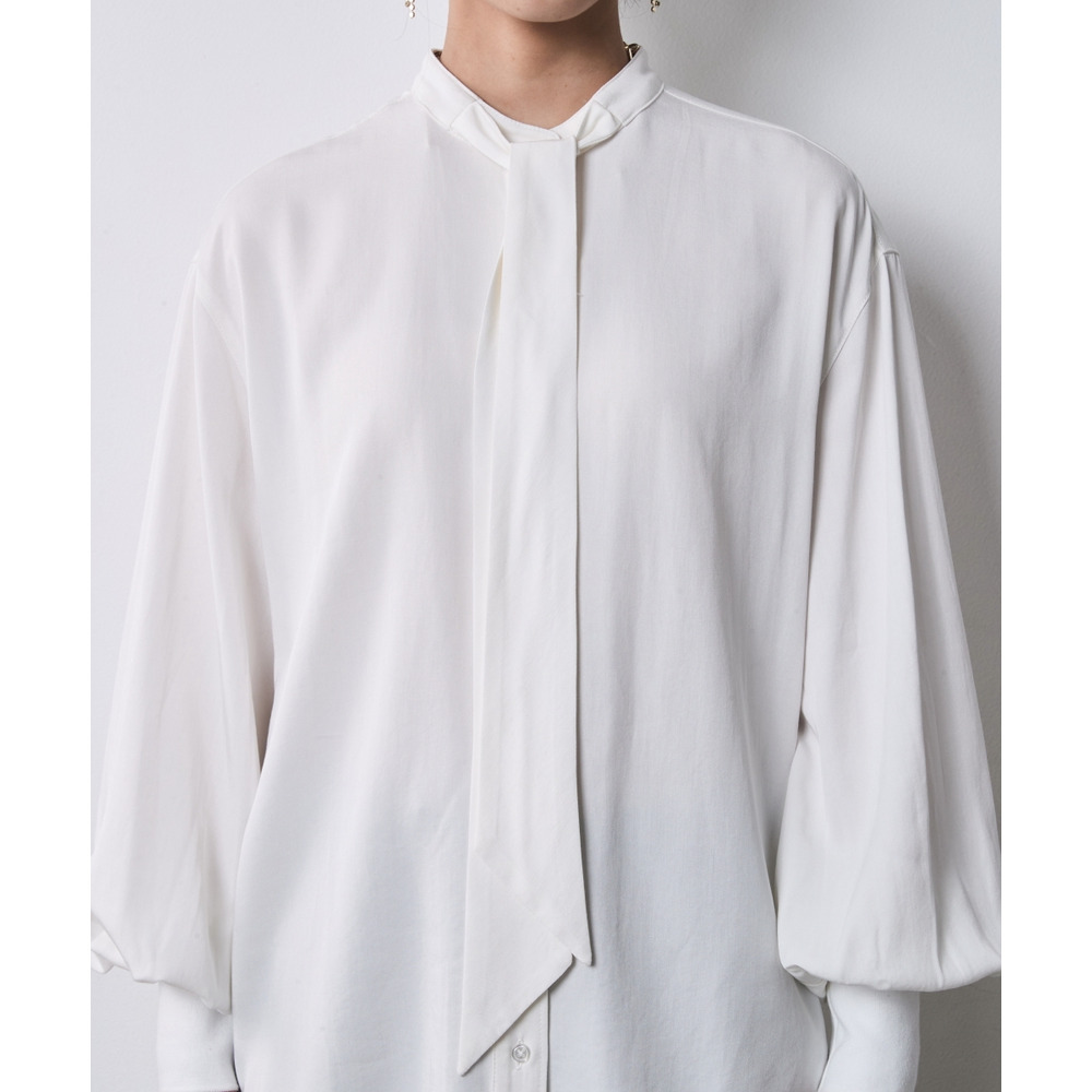 タイ付ブラウス 大きいサイズ シックスタイル15