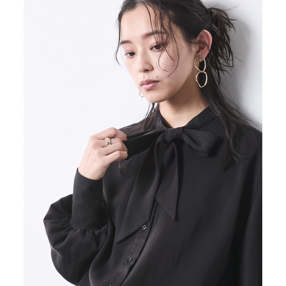 タイ付ブラウス 大きいサイズ シックスタイル26