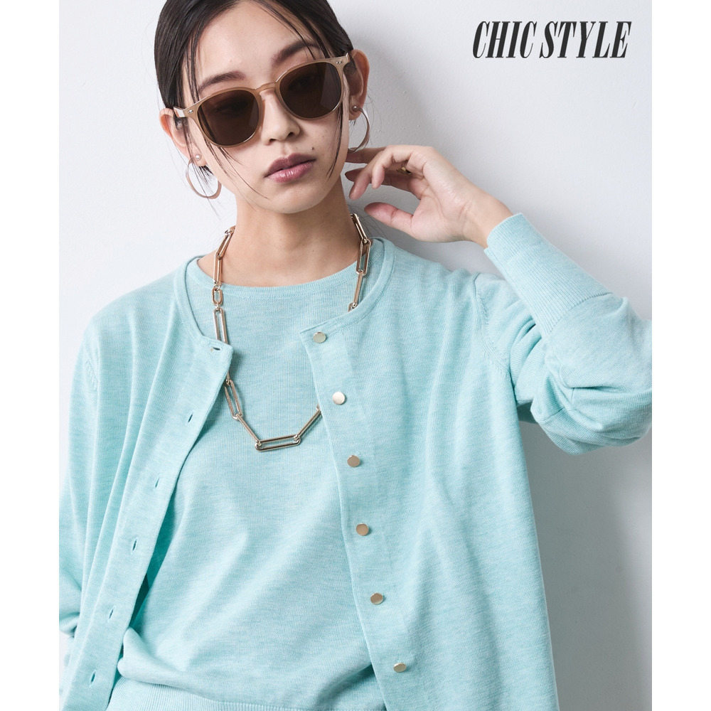 ニットアンサンブル 大きいサイズ　シックスタイル