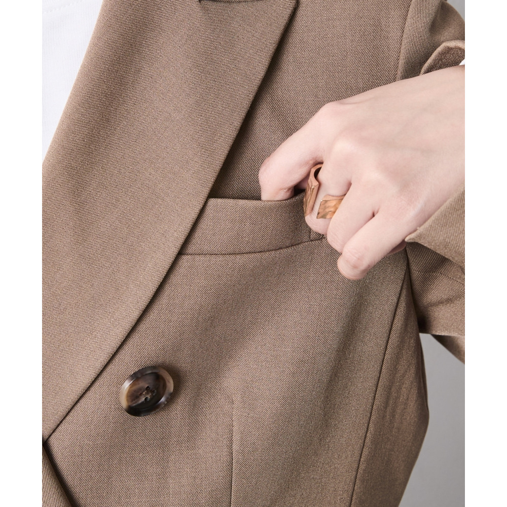 ダブルテーラードジャケット 大きいサイズ シックスタイル10