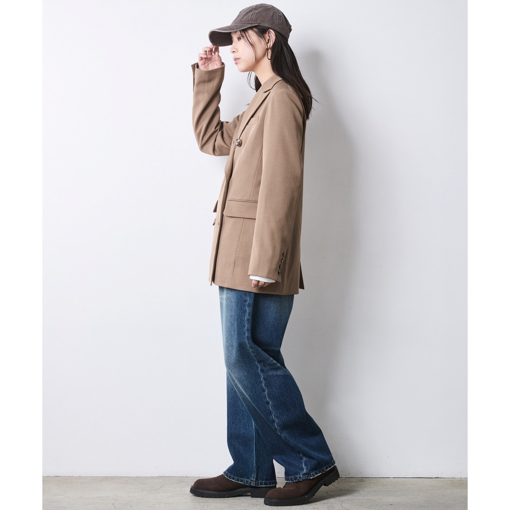 ダブルテーラードジャケット 大きいサイズ シックスタイル22