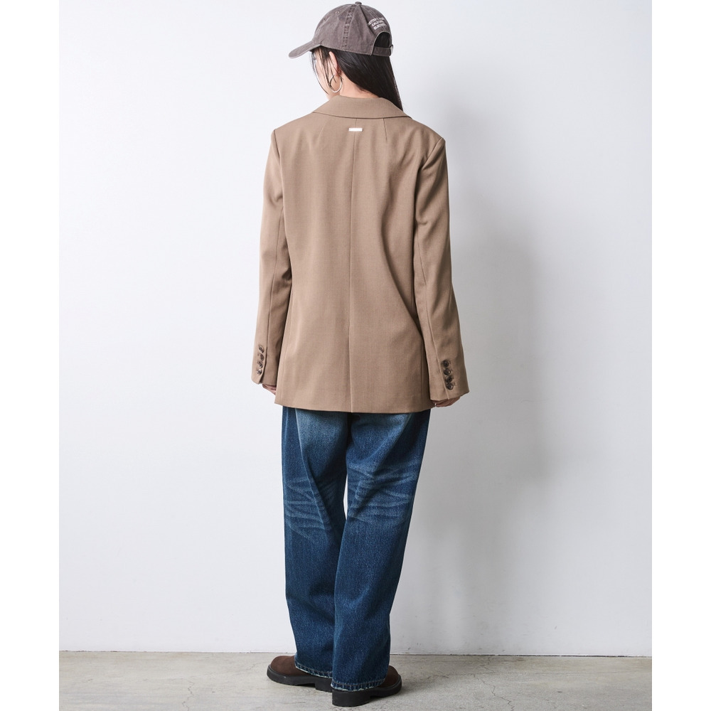 ダブルテーラードジャケット 大きいサイズ シックスタイル23