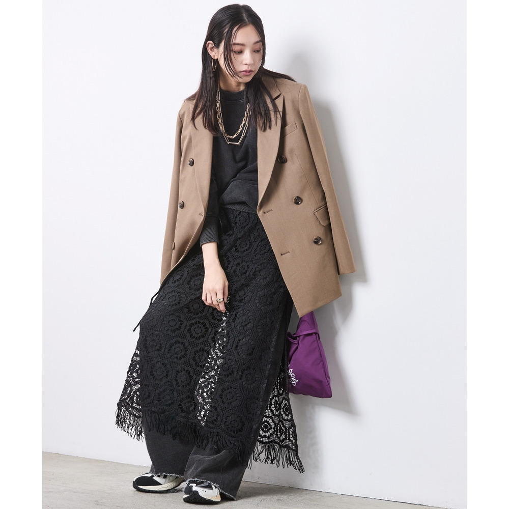 ダブルテーラードジャケット 大きいサイズ シックスタイル26