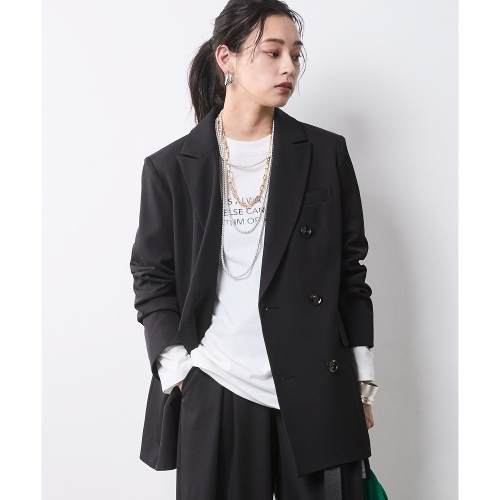 ダブルテーラードジャケット 大きいサイズ シックスタイル30