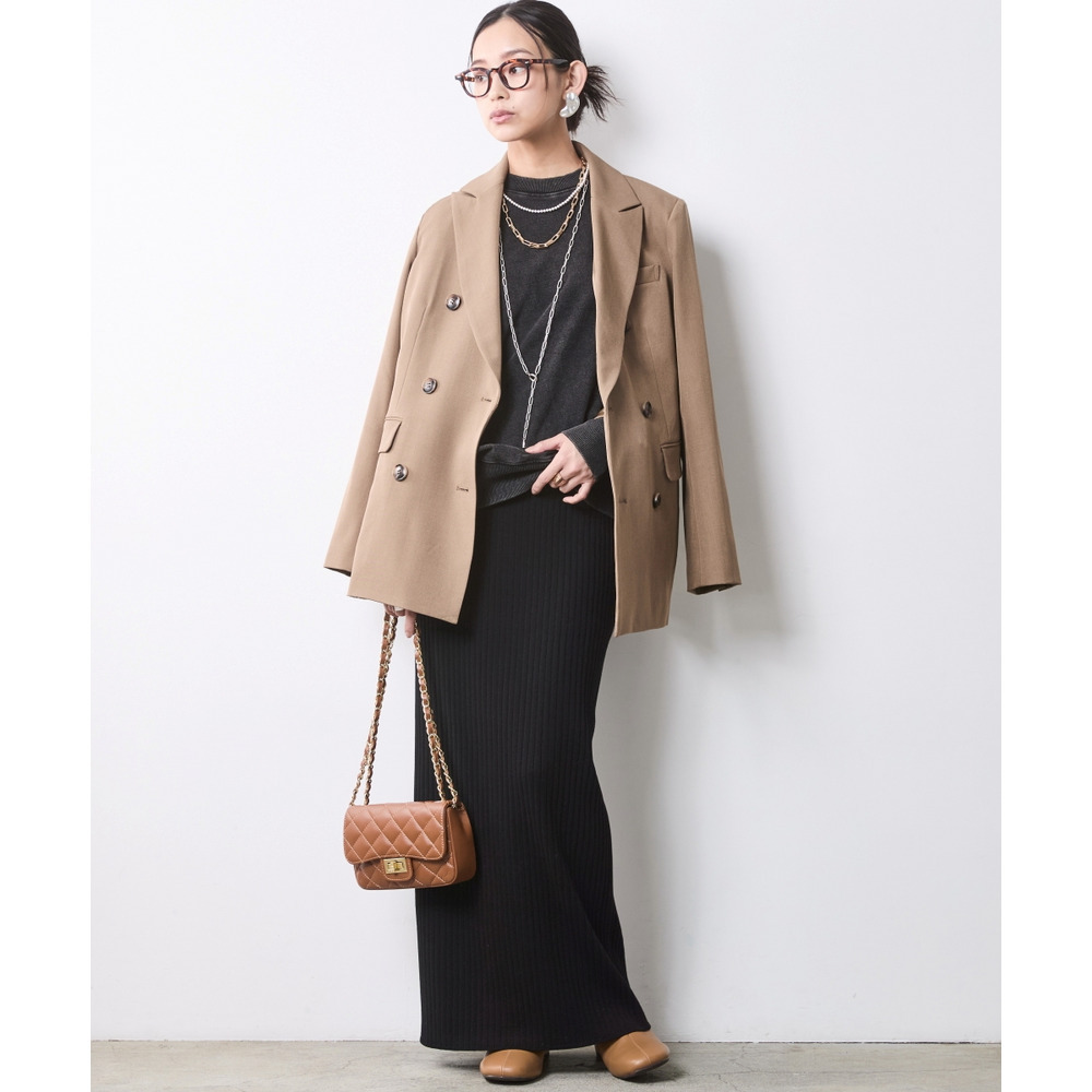 ダブルテーラードジャケット 大きいサイズ シックスタイル5