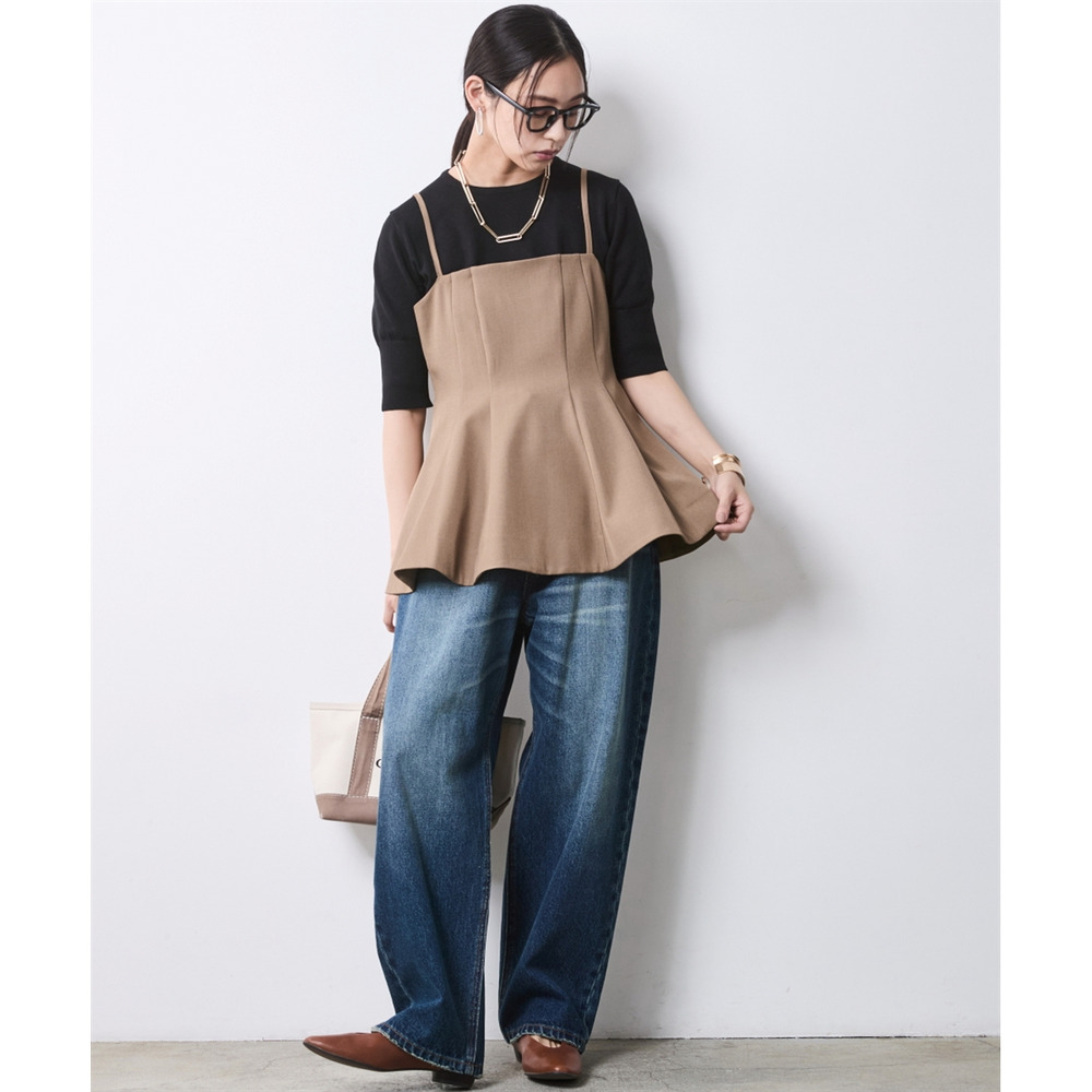 キャミソールビスチェ 大きいサイズ シックスタイル3