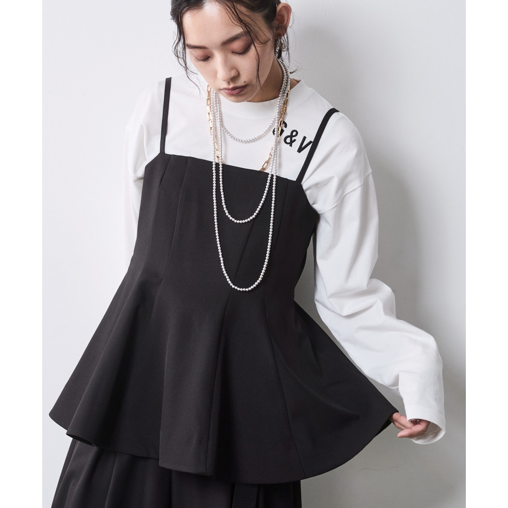 キャミソールビスチェ 大きいサイズ シックスタイル30