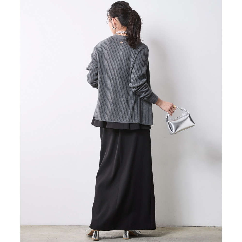 タイトマキシスカート 大きいサイズ シックスタイル29