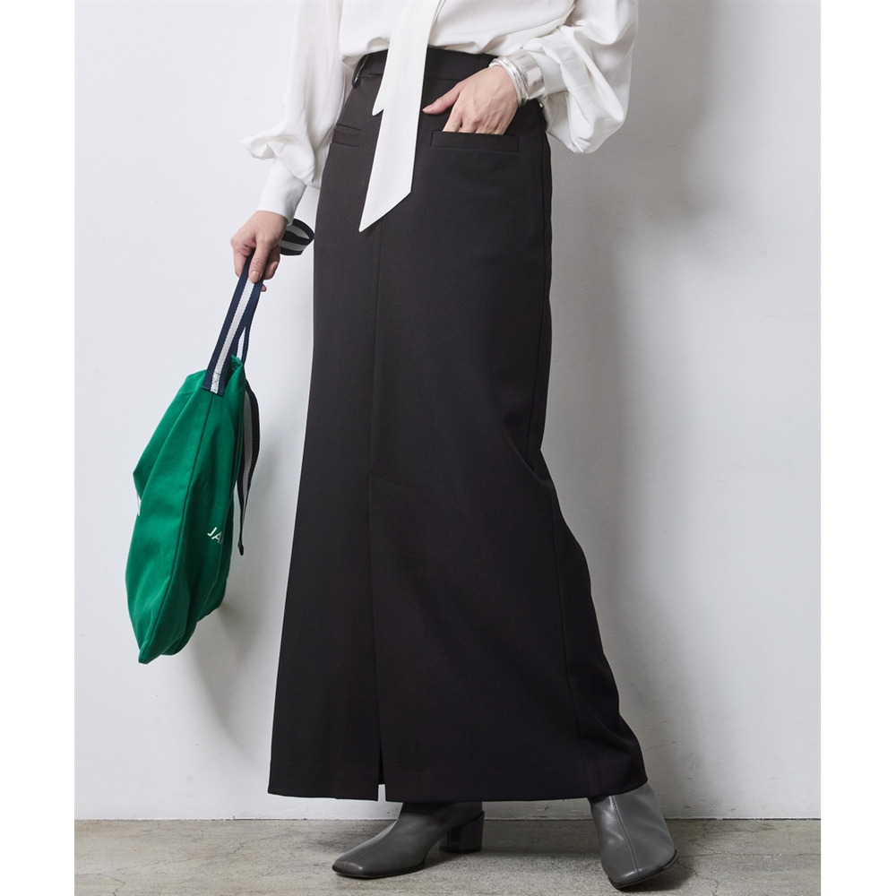 タイトマキシスカート 大きいサイズ シックスタイル1