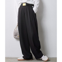 バレルレッグスラックス 大きいサイズ　シックスタイル