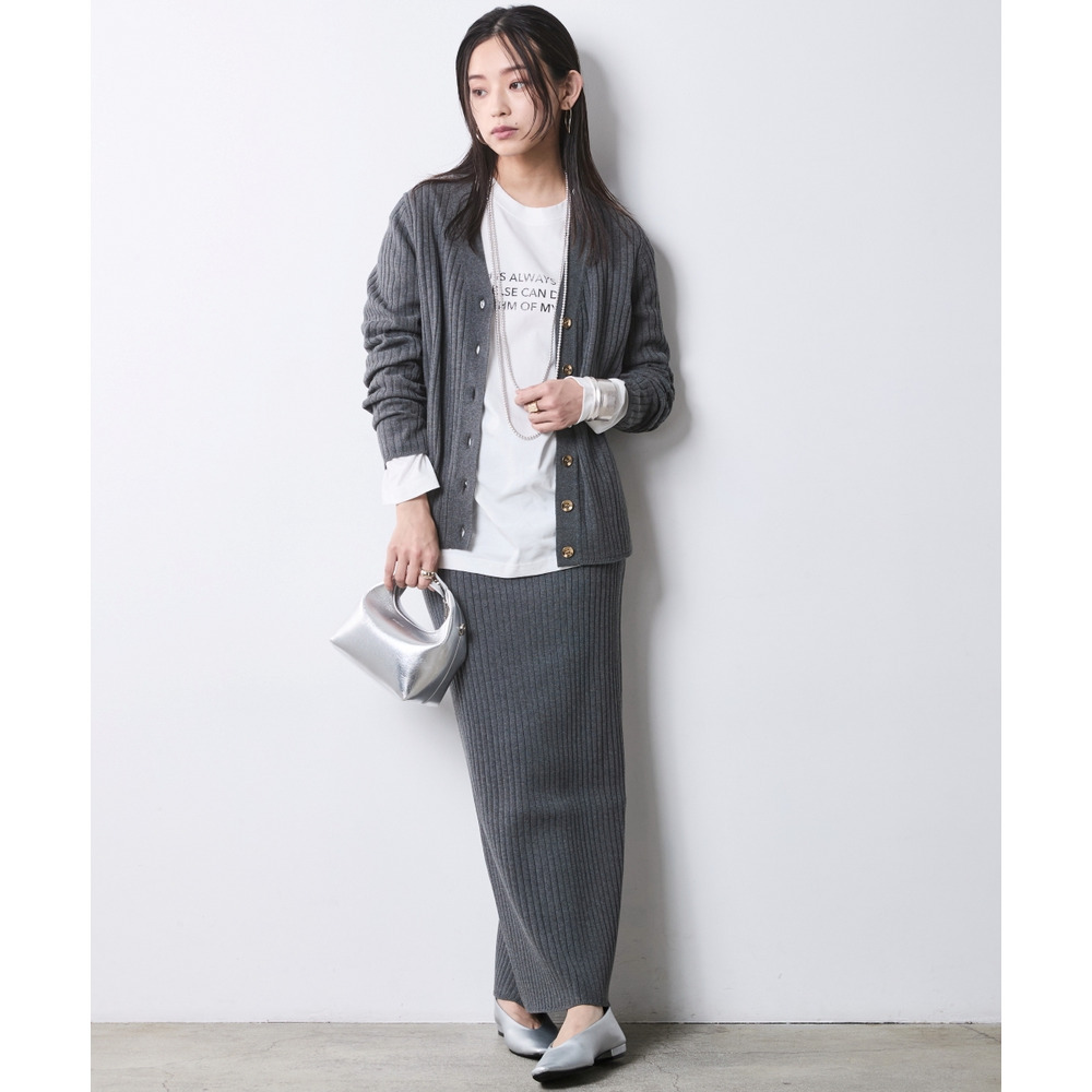 ロゴプリントロングスリーブTシャツ 大きいサイズ シックスタイル23