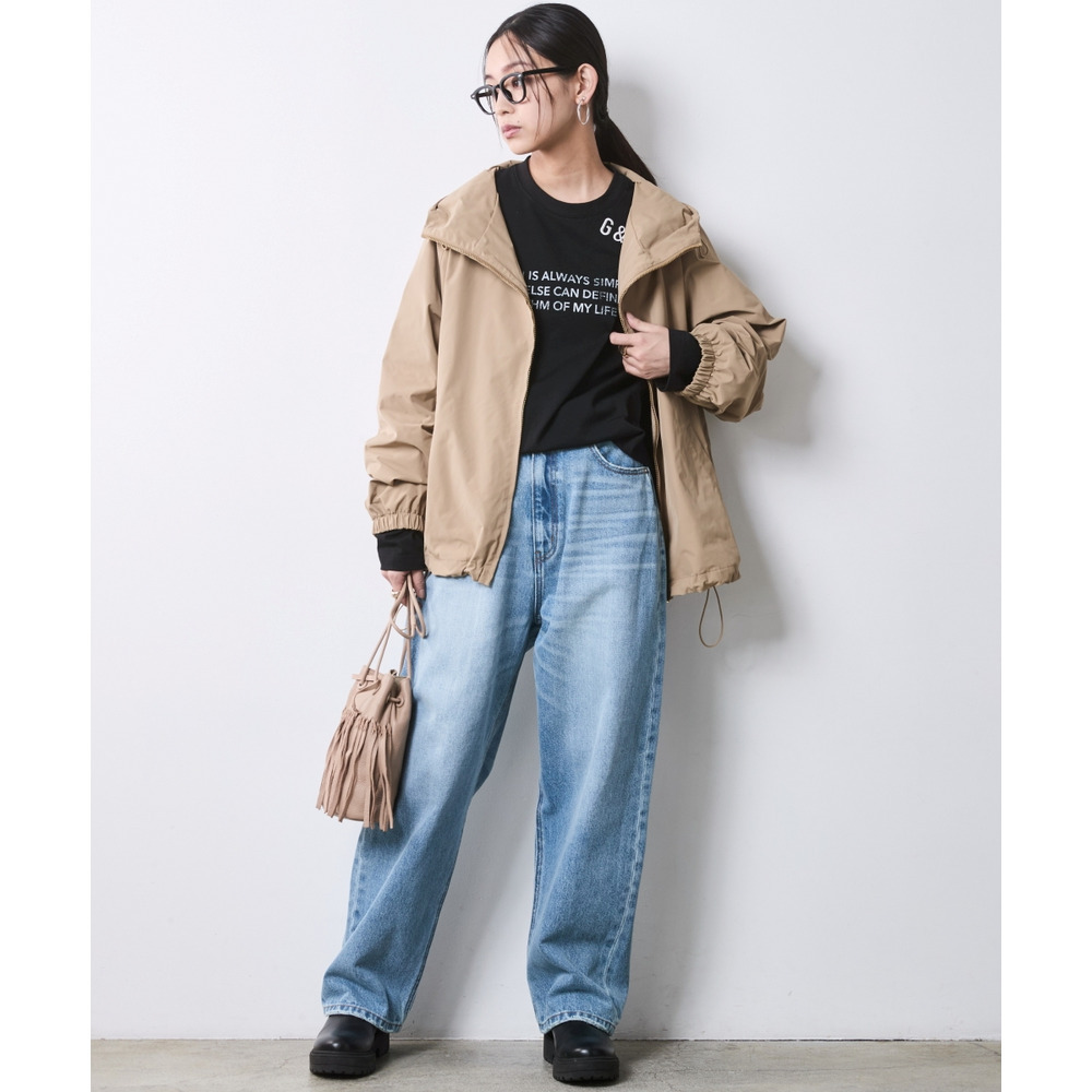 ロゴプリントロングスリーブTシャツ 大きいサイズ シックスタイル30