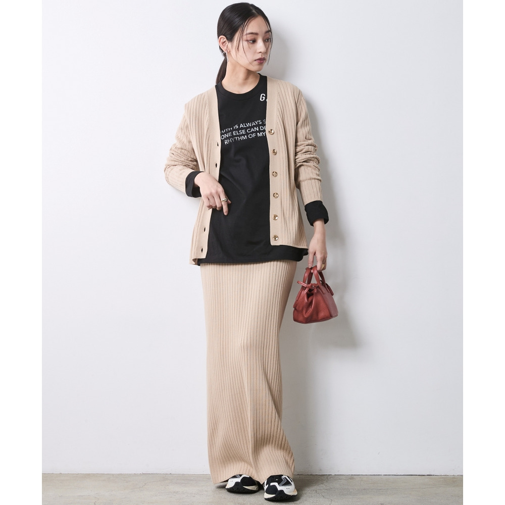 ロゴプリントロングスリーブTシャツ 大きいサイズ シックスタイル7