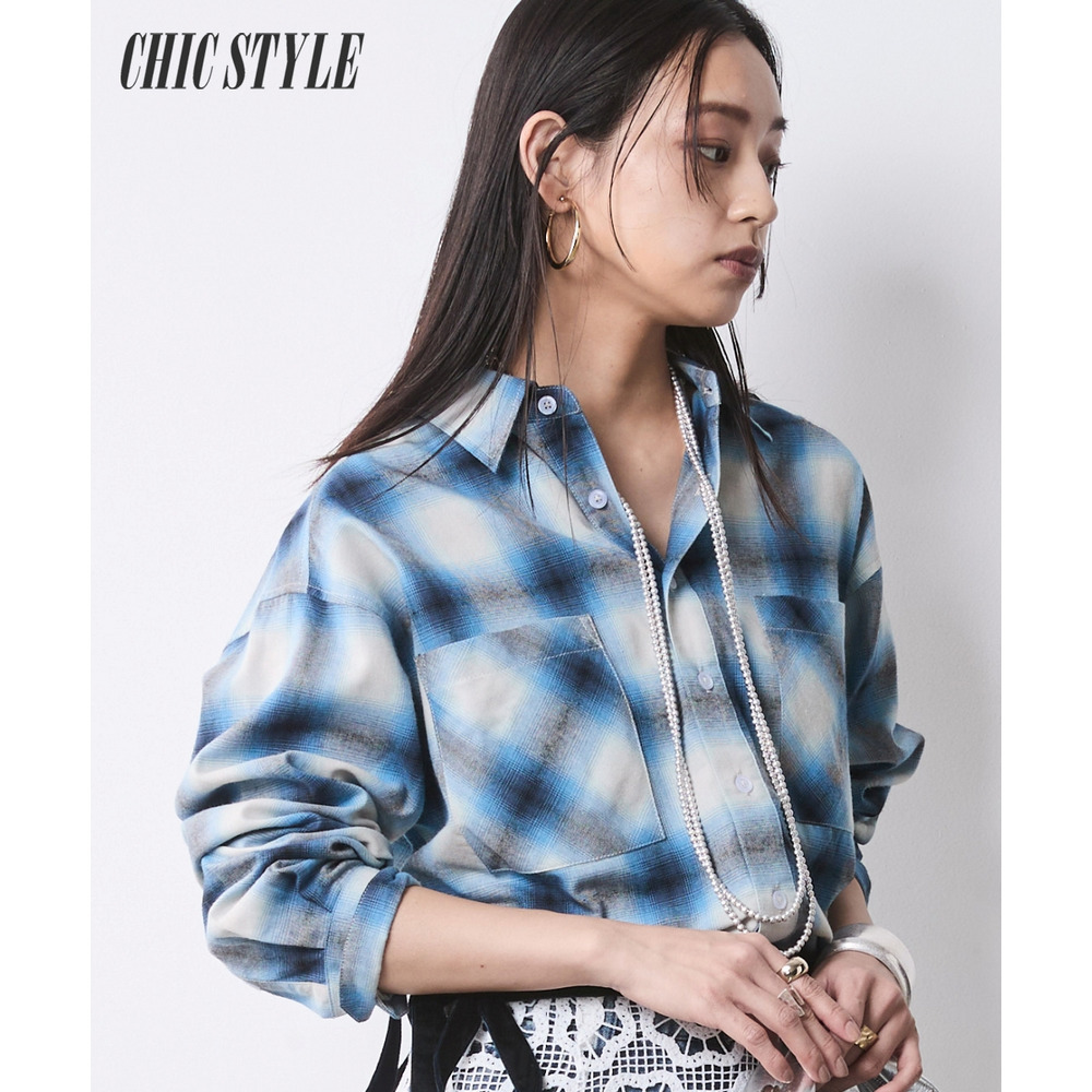 チェックシャツシックスタイル 大きいサイズ　シックスタイル