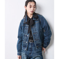 綿100％デニムジャケット 大きいサイズ　シックスタイル