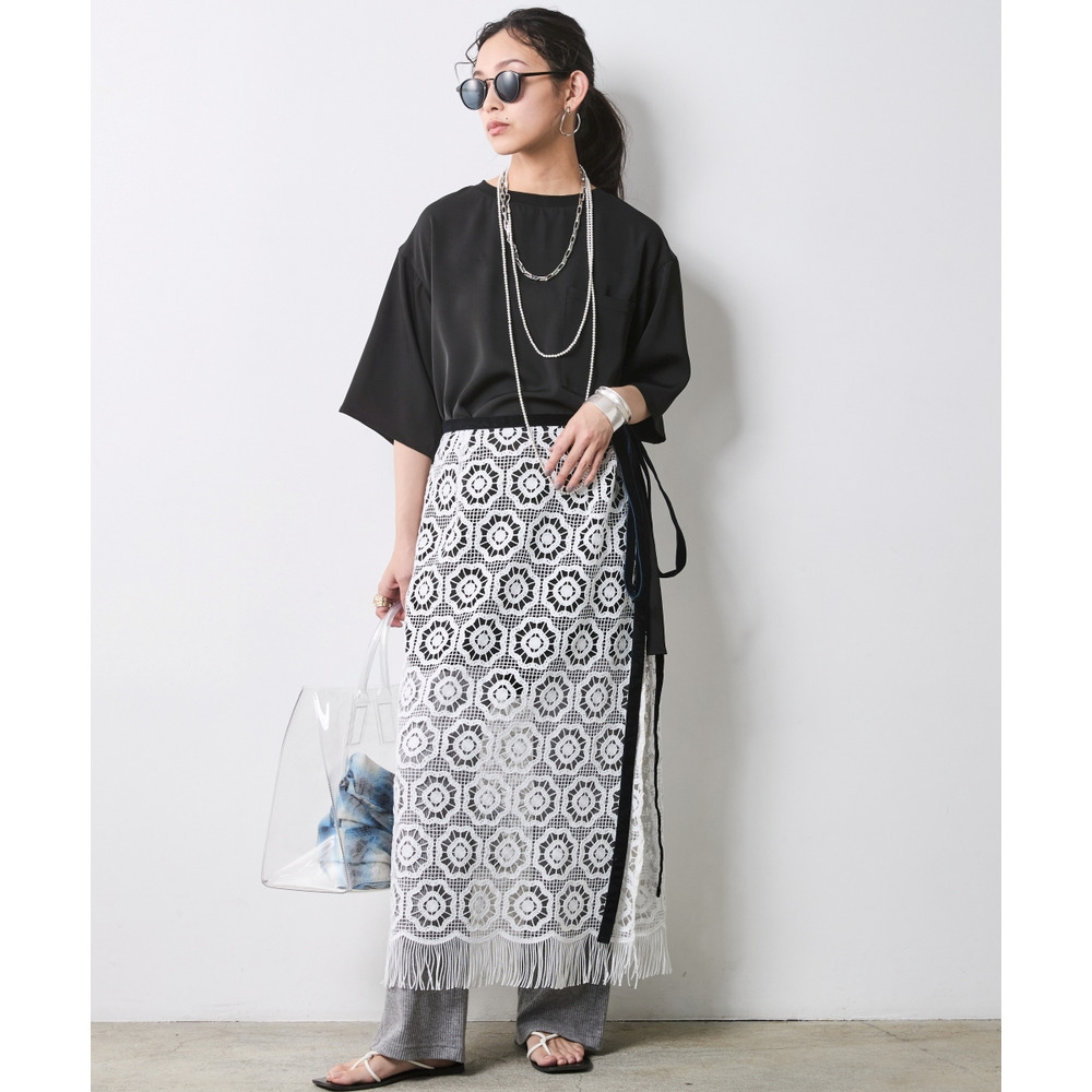 スパンテレコスリムパンツ 大きいサイズ シックスタイル23