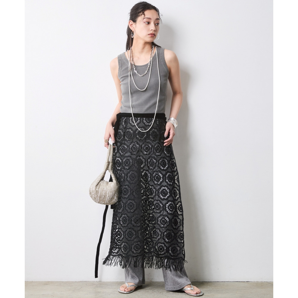 スパンテレコスリムパンツ 大きいサイズ シックスタイル25