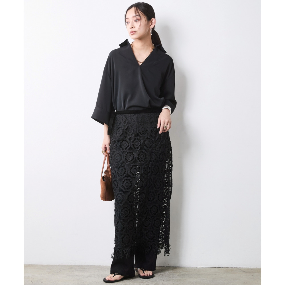 スパンテレコスリムパンツ 大きいサイズ シックスタイル29