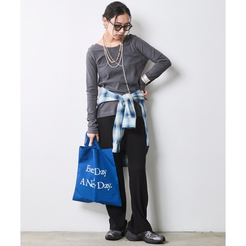 スパンテレコスリムパンツ 大きいサイズ シックスタイル5