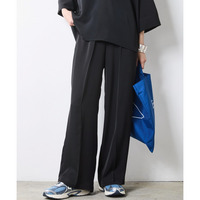 ワイドストレートパンツ 大きいサイズ　シックスタイル