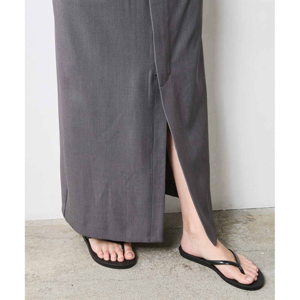 フロントジップキャミソールワンピース 大きいサイズ シックスタイル16