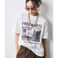 綿100%ピグメント染プリントTシャツ 大きいサイズ シックスタイル