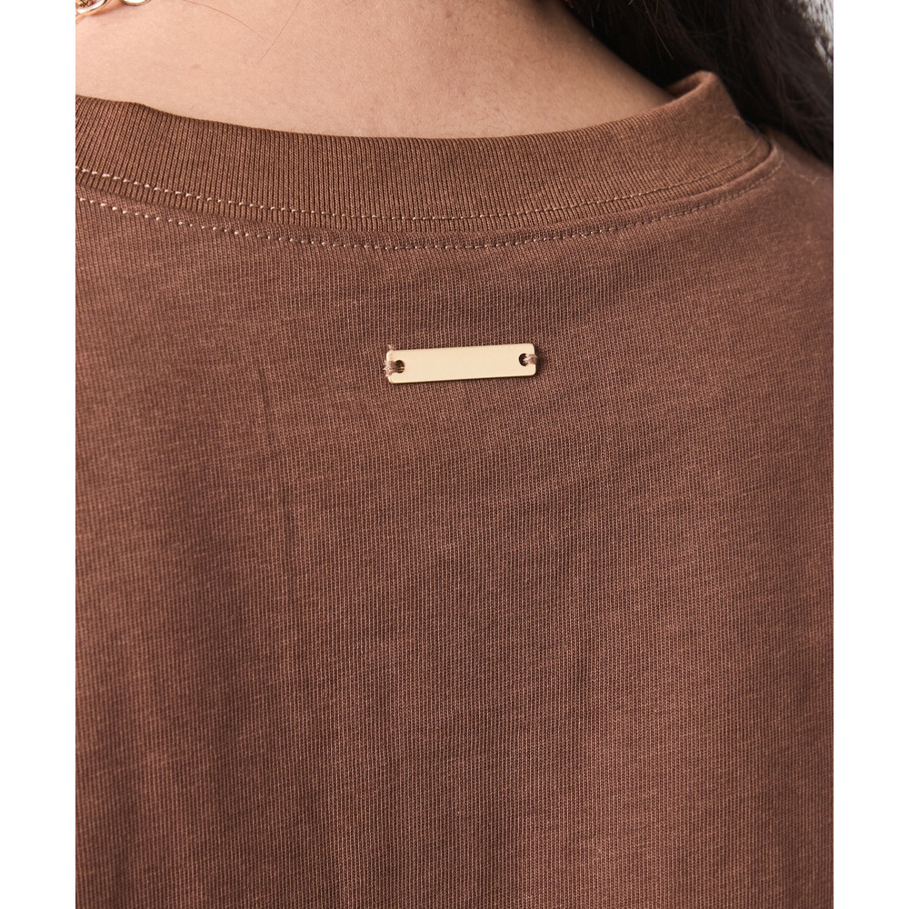 綿100%ピグメント染グラフィックプリントTシャツ 大きいサイズ シックスタイル11