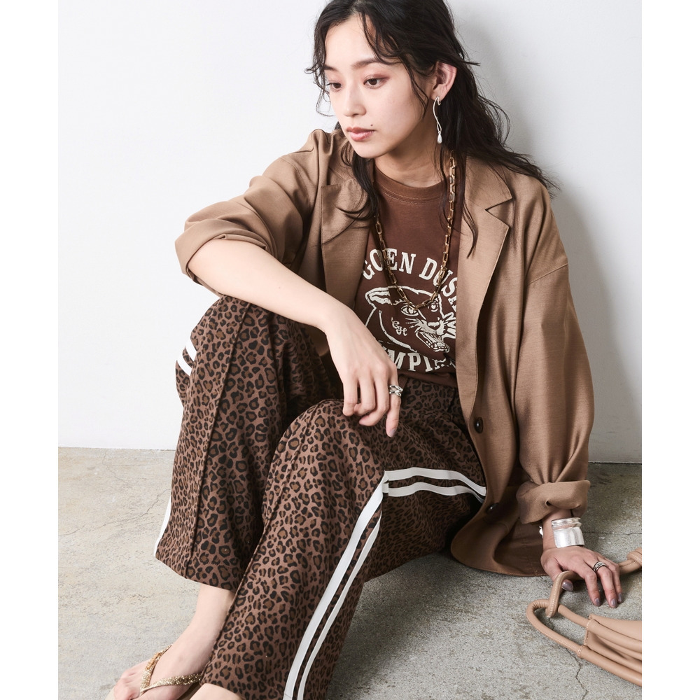 綿100%ピグメント染グラフィックプリントTシャツ 大きいサイズ シックスタイル25