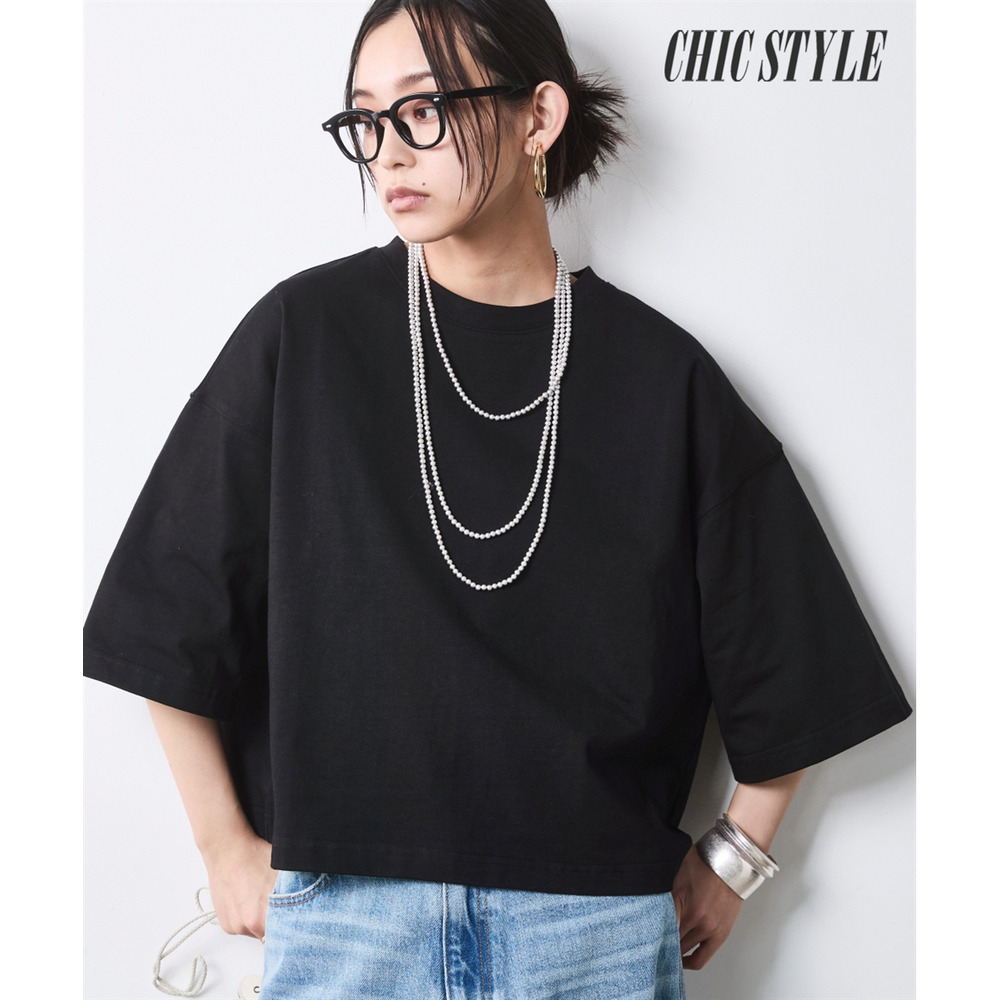 綿100％シンプルTシャツ 大きいサイズ　シックスタイル