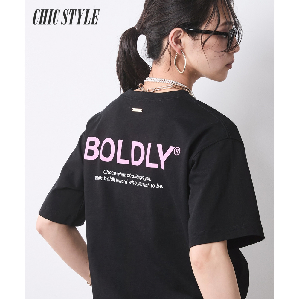 綿100％ロゴプリントカラーTシャツ 大きいサイズ　シックスタイル